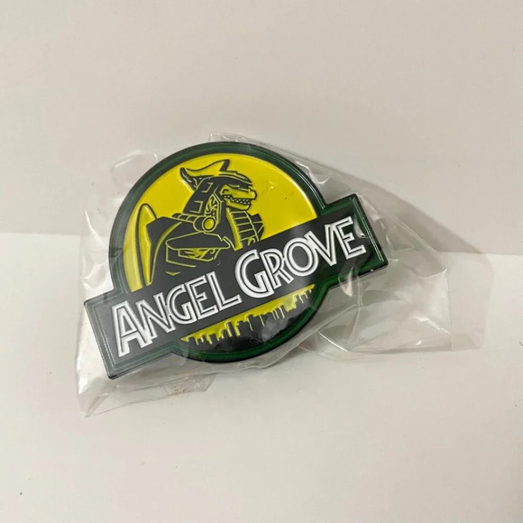 Power Rangers Angel Grove Enamel Metal Pin Double Rubber Backing - Picture 1 of 7